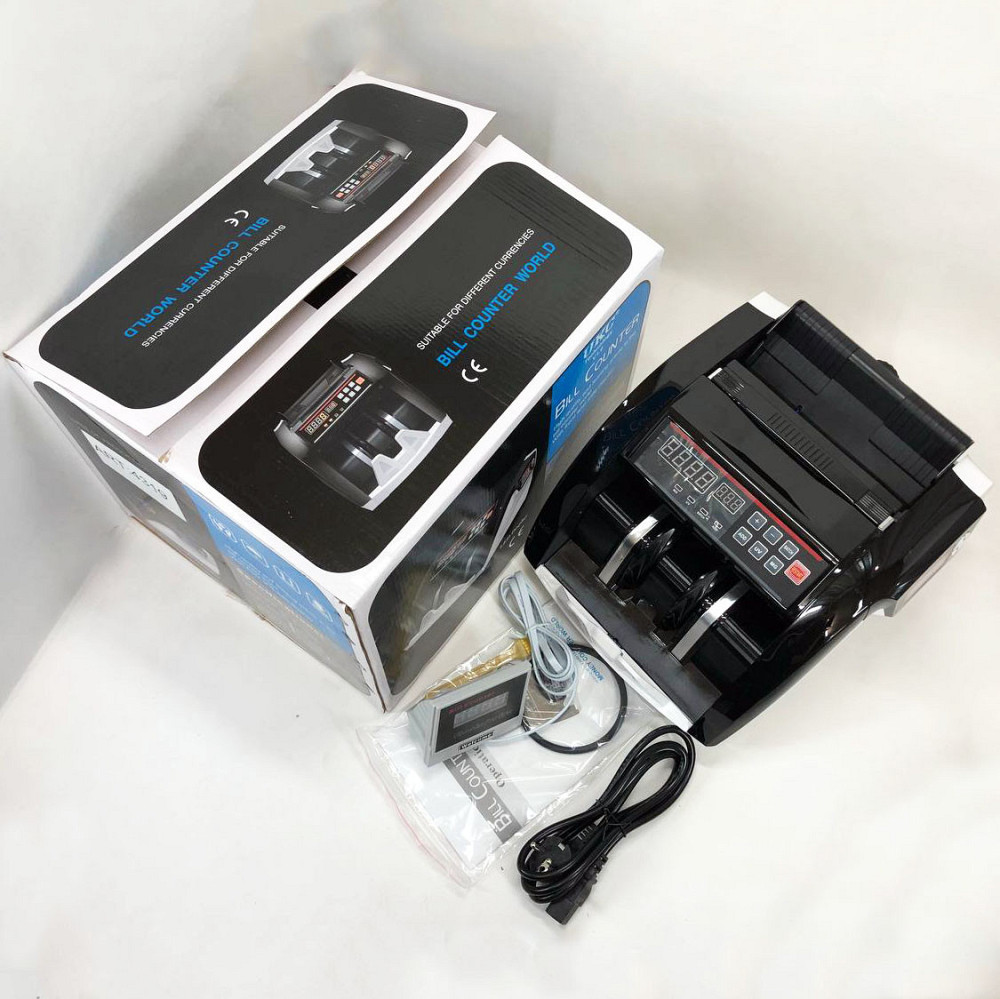 Рахункові машини для грошей з детектором Bill Counter UV MG 5800, Банківський лічильник грошей ZT-36 Київ - фото 10