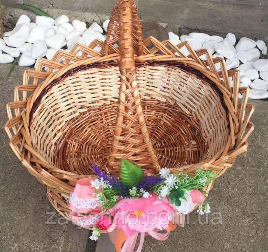 Корзина на Пасху | плетеная корзина из лозы | корзина пасхальная | корзина на Пасху Киев - изображение 6