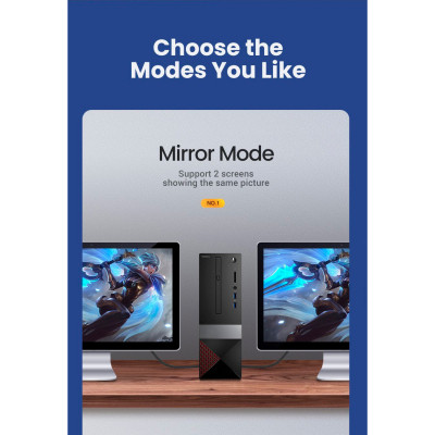 Кабель мультимедійний HDMI M to HDMI M 1.5m braided HD140 black Ugreen (80402) Вінниця - фото 3