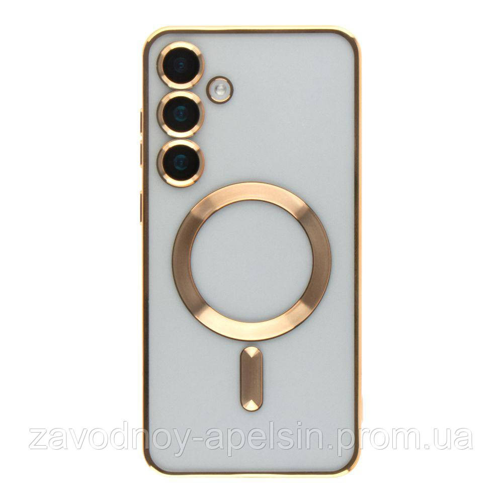 Samsung S25 FE S731 Чехол магнитный Защита камеры (золотой) Одесса - изображение 1