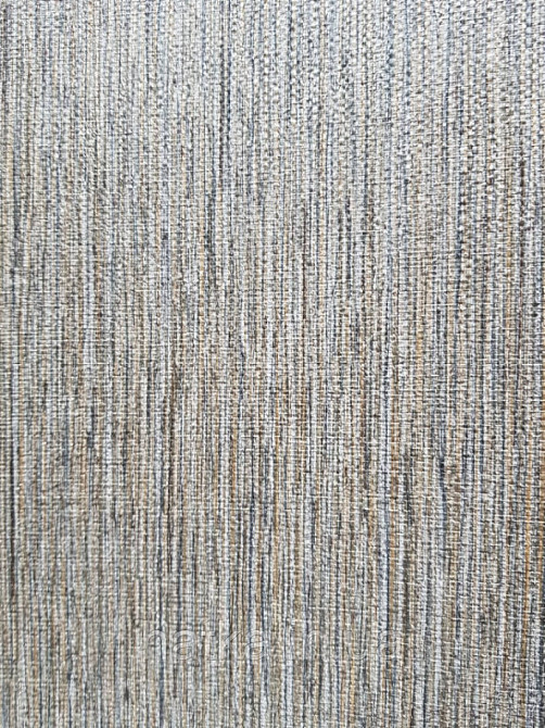 Обои виниловые на флизелине AdaWall Beta 1.06x10 под ткань структурные полоски коричневые с синим 1101-5 Киев - изображение 2