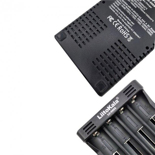 Заряднoe устройство Liitokala Lii-500S на 4 канала (для Ni-MH, Ni-CD, Li-Ion) с блоком питания Винница - изображение 9