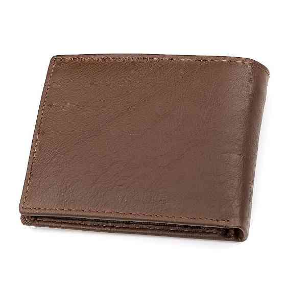 Чоловічий гаманець ST Leather 18353 (ST-1) НОВИНКА Коричневий Київ
