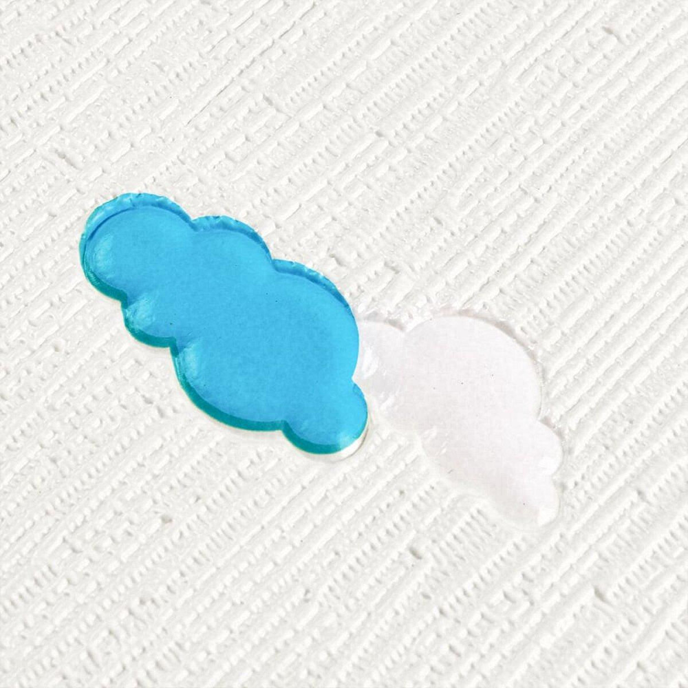 Декоративна 3D панель Зірки та місяць на білому фоні Київ - фото 5