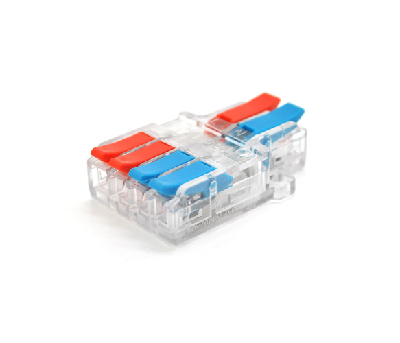 Клемна колодка з натисненими затискачами 2х4-проводу LT-624 для розподільних коробок, 450V/32A, проз Полтава - фото 1