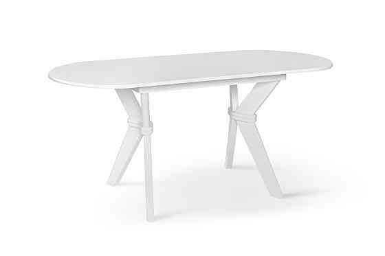 Стіл обідній Брайтон (1290+340)*810, білий Київ