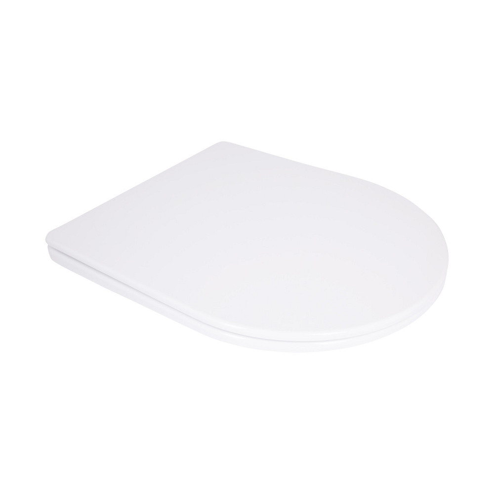 Qtap Сидіння для унітаза (Jay 640, Swan 640) 422x360x30 мм, White, з мікроліфтом, Slim Duroplast, Quick Release QTSC179W48699 Київ - фото 1