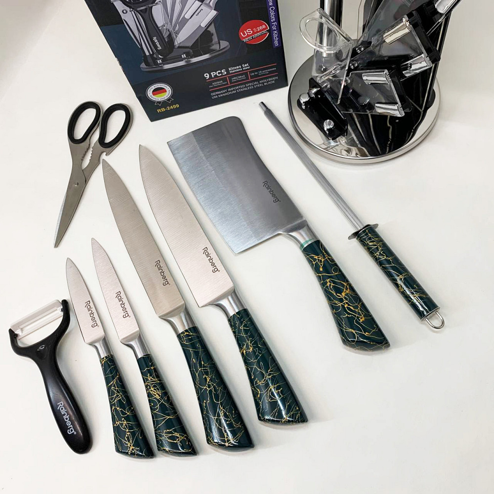 Набір ножів для домашнього кухаря, Ергономічні ножі для кухні Товари кухні ножі WB-47 Івано-Франківськ - фото 5