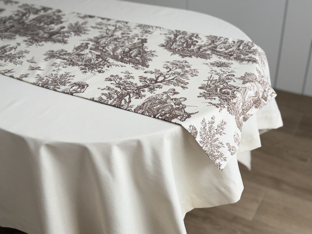 Ecotton Ранер доріжка Ecotton DUCK 45x170 см для обіднього столу водовідштовхувальна Italiano б Київ - фото 2