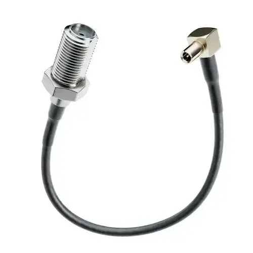 Пигтейл TS-9 (штекер TS-9 - гнездо F), 20cм Полтава - изображение 1