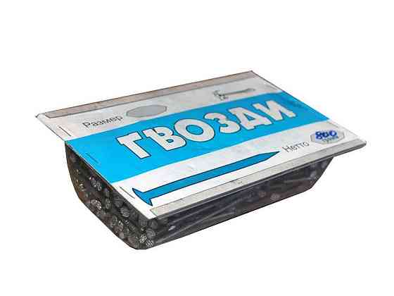 Гвозди строительные фасов. 3.0х80 800гр ТМ ПОПОВ Solmir Киев