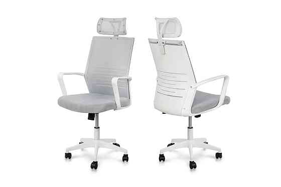 Стілець офісний Зум, світло-сірий Днепр