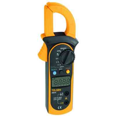 Токові кліщі Tolsen 28 мм, 600В/400А, розрядність 1999 (38034) Вінниця