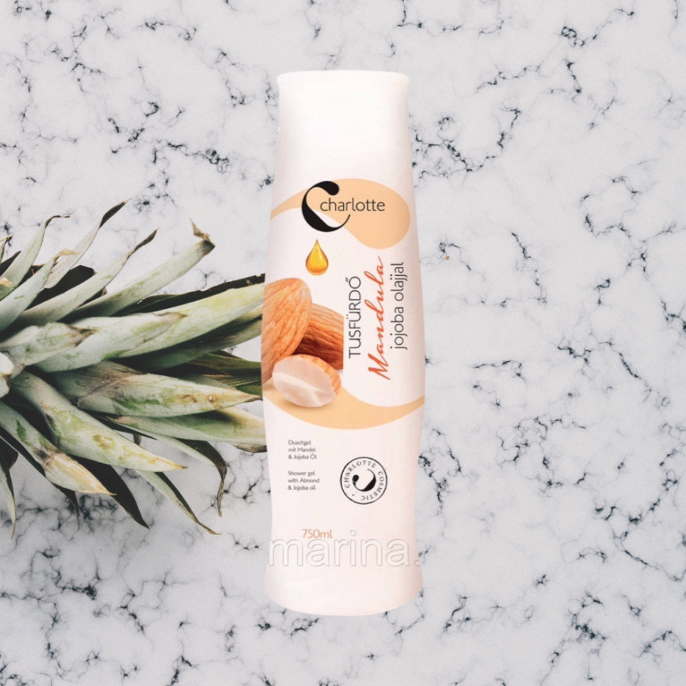 Гель для душу з маслом мигдалю та жожоба Charlotte 750 ml Виноградів - фото 2