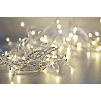 Гирлянда ColorWay LED 100 10м (8 функций) теплый цвет USB (CW-G-100L10U) Винница