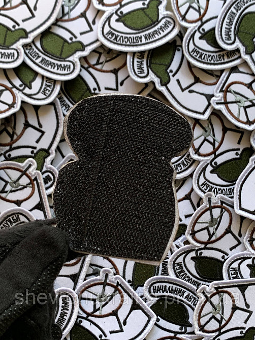 Шеврон флорк военный водитель (Форма контурная. На липучке) Размер 8x6.5см Киев - изображение 7