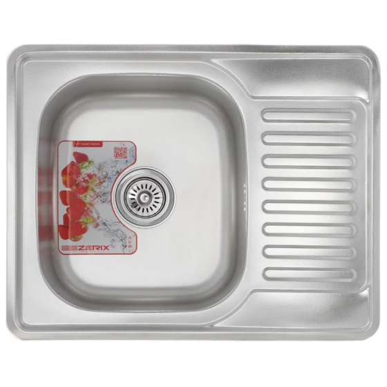 Майка кухонна ZERIX Z6350-06-160D (decor) (ZM0562) Київ