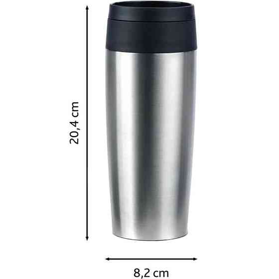 Термочашка Tefal Travel Mug Classic 360 мл Stainless Steel (N2020110) ( 10819 ) Харків