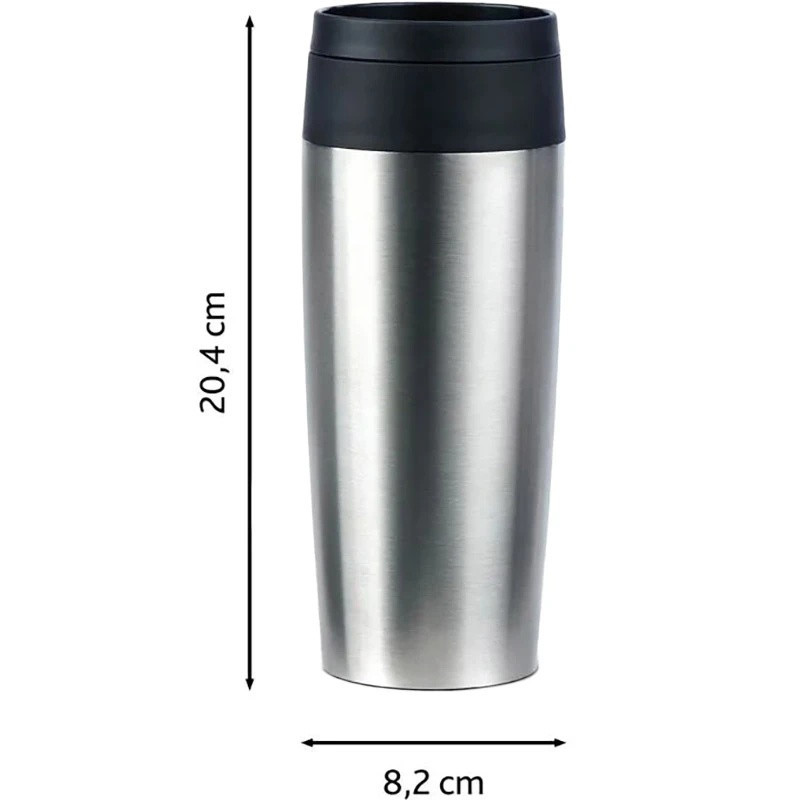 Термочашка Tefal Travel Mug Classic 360 мл Stainless Steel (N2020110) ( 10819 ) Харків - фото 3