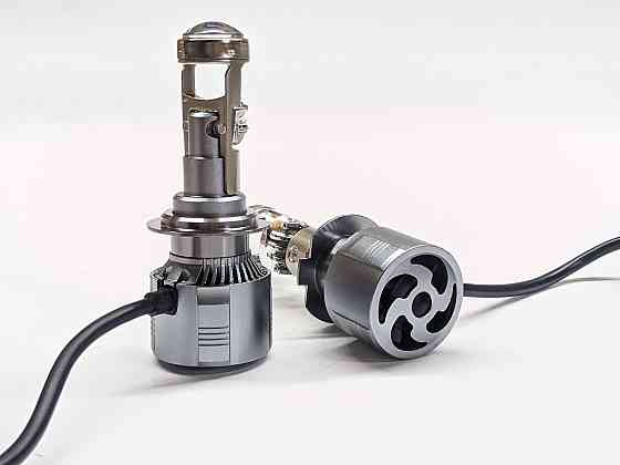 Н7 міні лінзи Н7 мини линзы H7 mini lens світлодіодні лампи з лінзами Харків