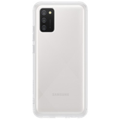 Чехол для мобильного телефона Samsung Soft Clear Cover Galaxy A02s (A025) Transparent (EF-QA025TTEGRU) Винница - изображение 2