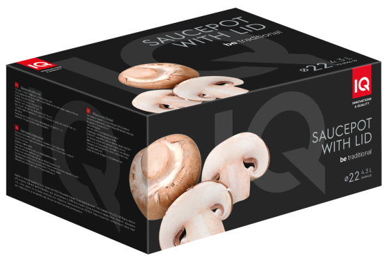 Каструля IQ Be Traditional (4.3 л) 22 см (6977604) Київ