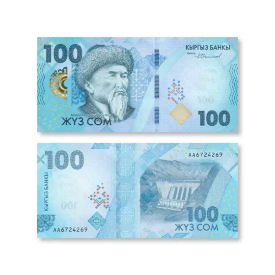Киргизія / Киргизия / Kyrgystan 100 сом 2023(2024) Pick 36a UNC Полтава