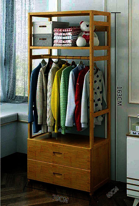 Стійка вішалка для одягу "Луковіт 70" мускат Миколаїв - фото 1