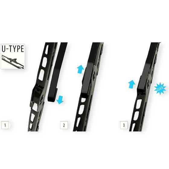 Щетка oximo каркасная 700мм под крюк 8,9мм дворника Мукачево