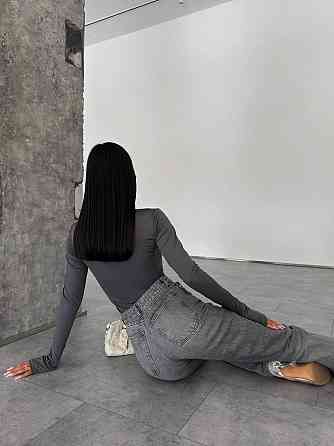 Жіночий стильний топ із вирізом мікродайвінг Графіт, 44/46 Одеса