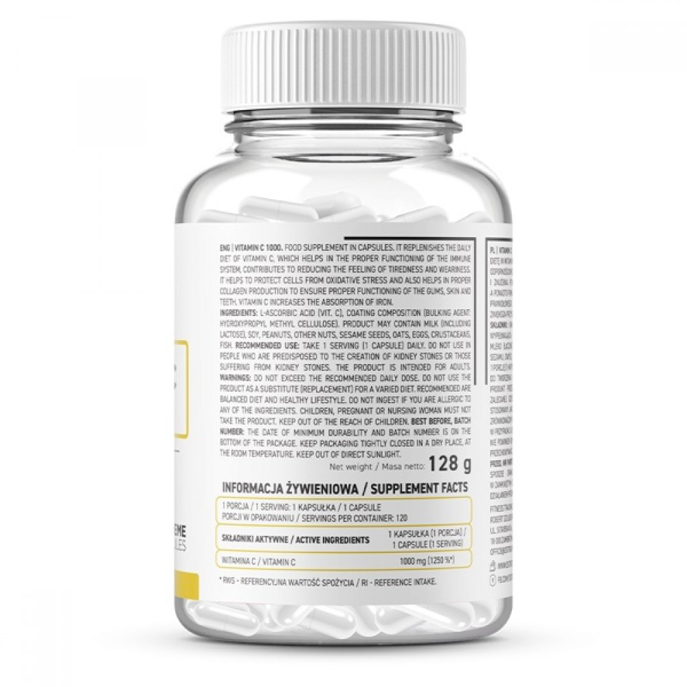 Vitamin C 1000 120 caps Луцьк - фото 2