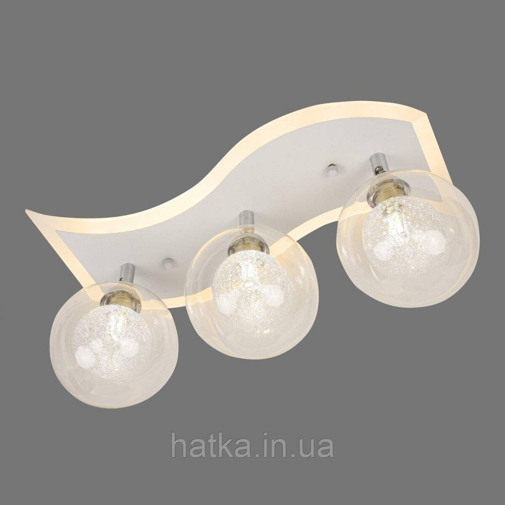 Світлодіодна пристельова люстра Sirius B S2280/3 на 3 плафони Київ - фото 3