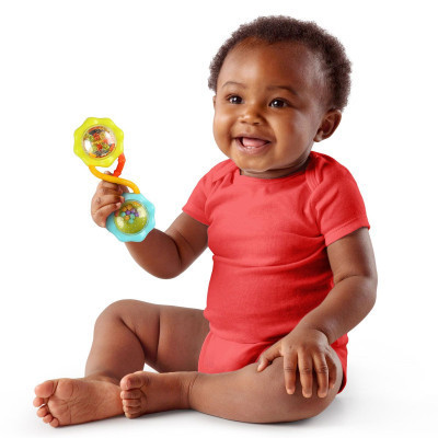 Брязкальце Bright Starts Rattle &amp; Shake Barbell (8188) Вінниця - фото 3