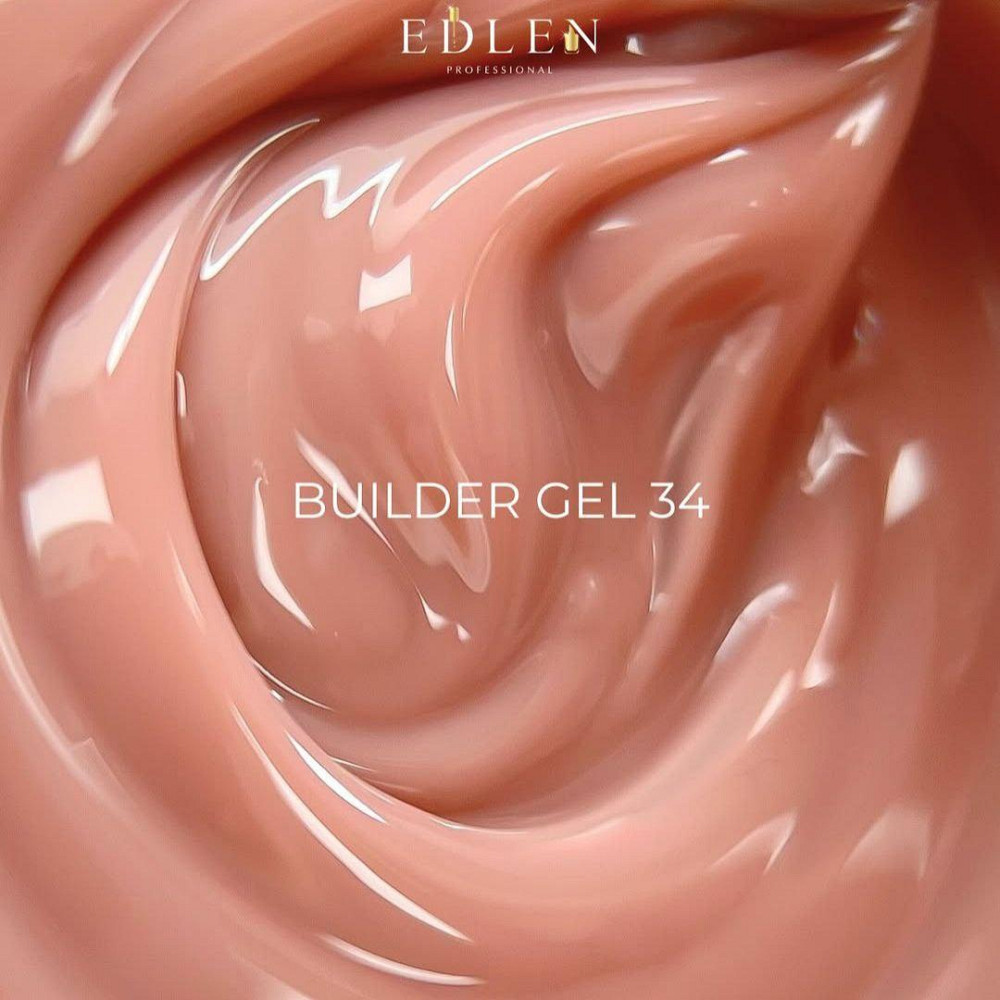 Гель для нарощення нігтів Edlen Builder Gel №34 15мл Херсон - изображение 1
