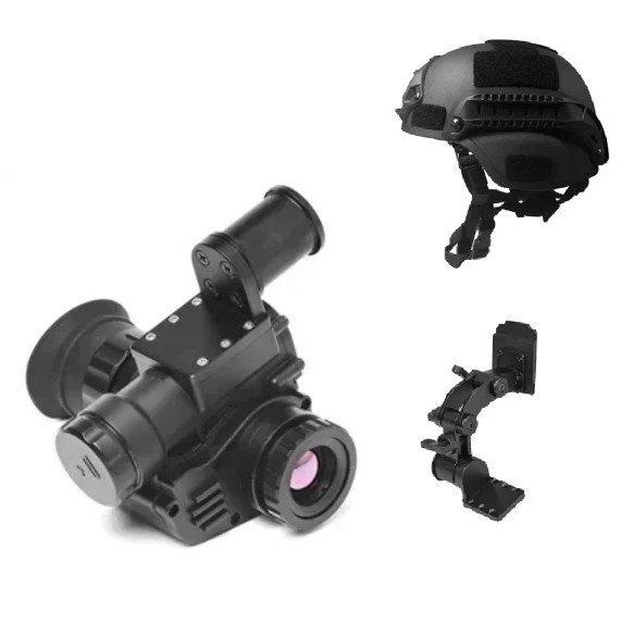 Прилад нічного бачення NVG 10 Night Vision + кріплення + шолом Вінниця - фото 1