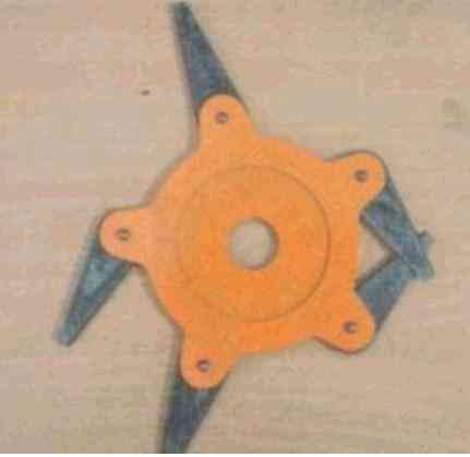 Нож мотокосы 5T (сегментный с зубьями) S Мукачево