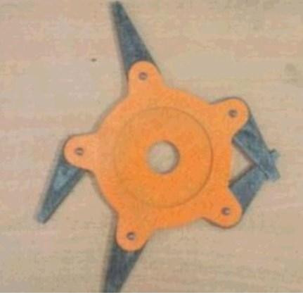 Ніж мотокоси 5T (сегментний із зубами) S Мукачево - фото 1