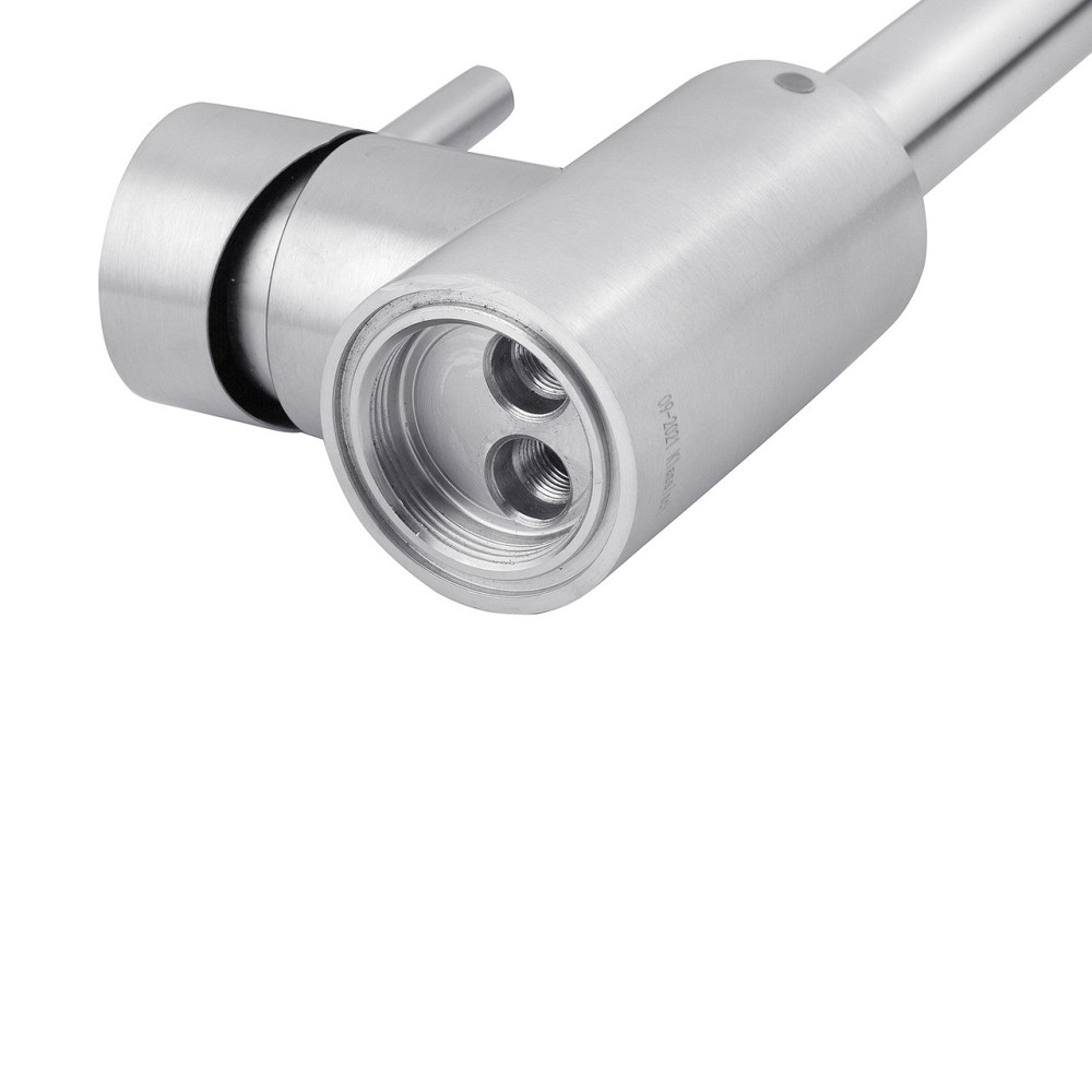 Змішувач для кухні Kroner KRP Edelstahl Klassisch - ESG034 сатин Київ - фото 7