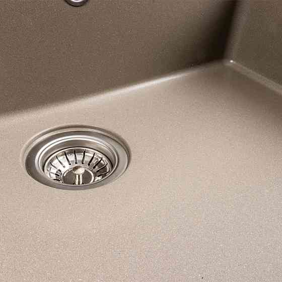 Гранітна мийка для кухні Platinum 7850 Bogema матовий Титан Коломия