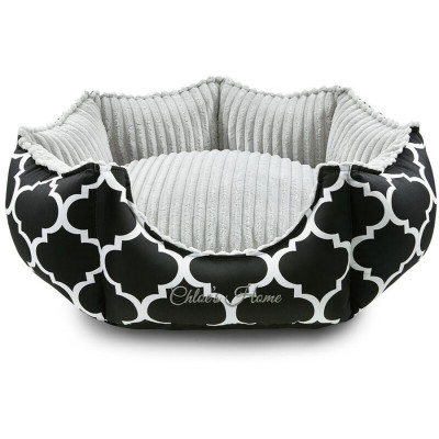 Лежак для животных Chloe's Home Rome S черный (CLH0175) Винница - изображение 1