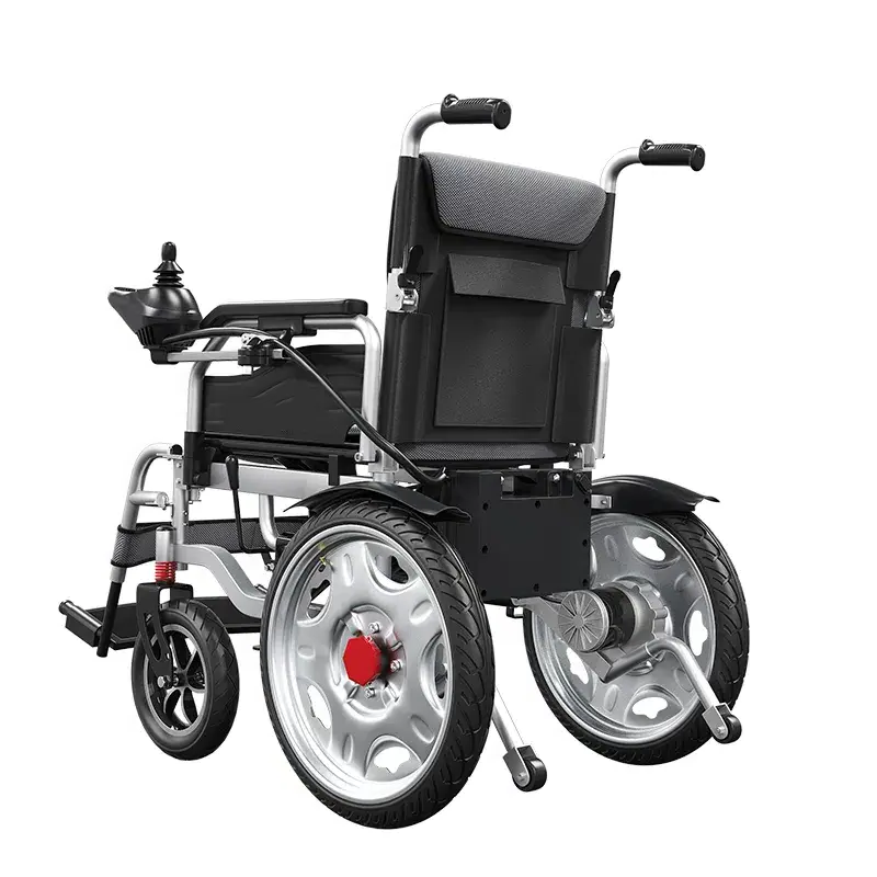 Складаний позашляховий електричний інвалідний візок з підвищеною вантажопідйомністю MIRID D810 Дніпро - фото 2