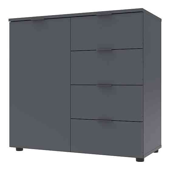 Комод в гостиную Doros Рон 1 80х38х81 см Графит (DRS-011293) Днепр