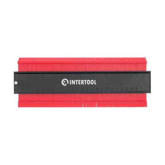Шаблон для копирования контура, 250 мм, ABS, с фиксатором INTERTOOL MT-0025 Киев