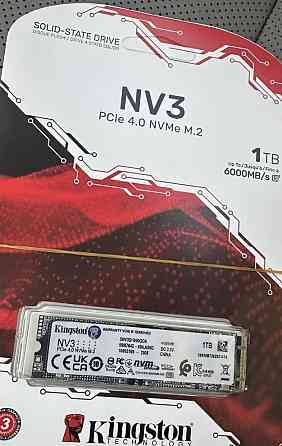Ssd m2 nvme 1tb nv3 Kingston. Харків