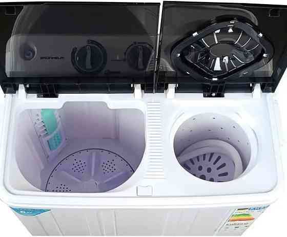 Стиральная машина напівавтомат 6кг стиралка з віджимом Grunhelm НОВІ. Київ