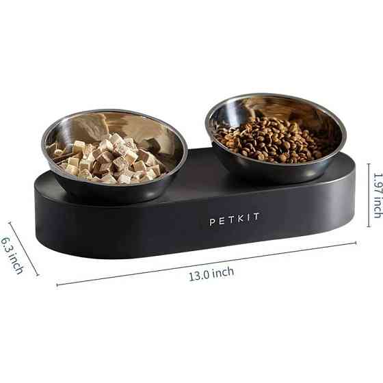 Миска Petkit Fresh Nano-Metal Pet/Cat Two Bowl Stand (P5201) ( ABS (без BPA), нержавіюча сталь ) Харьков