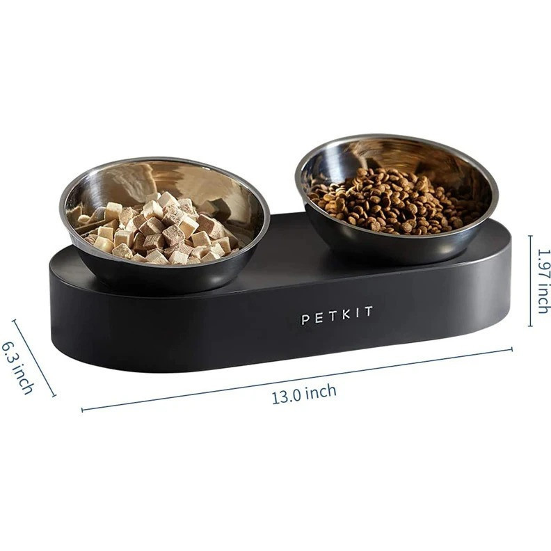 Миска Petkit Fresh Nano-Metal Pet/Cat Two Bowl Stand (P5201) ( ABS (без BPA), нержавіюча сталь ) Харьков - изображение 4