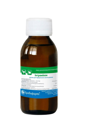 Інтрамікон 100 мл флакон Бровафарма (пошкоджене упакування) Київ