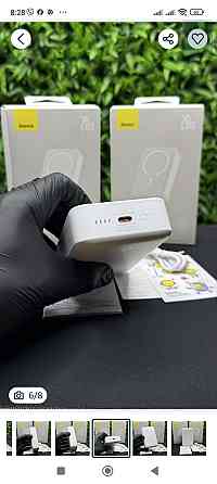 Павербанк магнетик Базеус Baseus 20000 mAh 20w powerbank павер. Київ