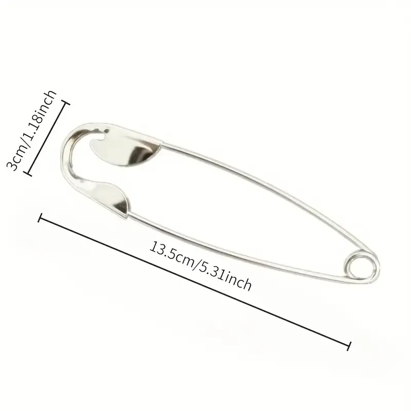 Шпилька-заколка для волос “Булавка”, металлическая, 13.5 см, серебристый цвет Киев - изображение 4